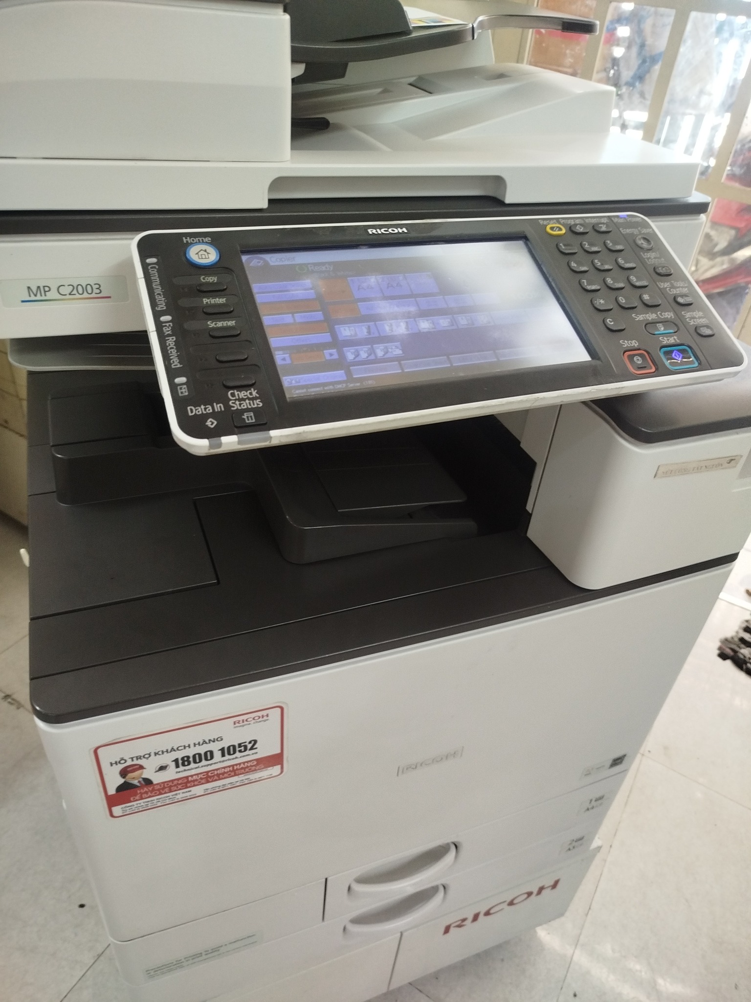 Nguyên nhân khiến máy photocopy Ricoh không hoạt động