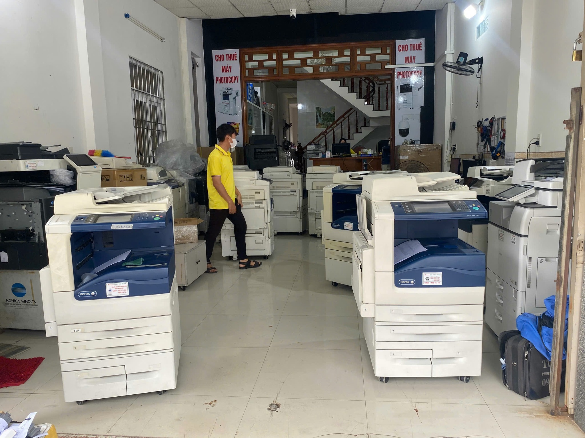 Các lỗi thường gặp ở máy photocopy Xerox