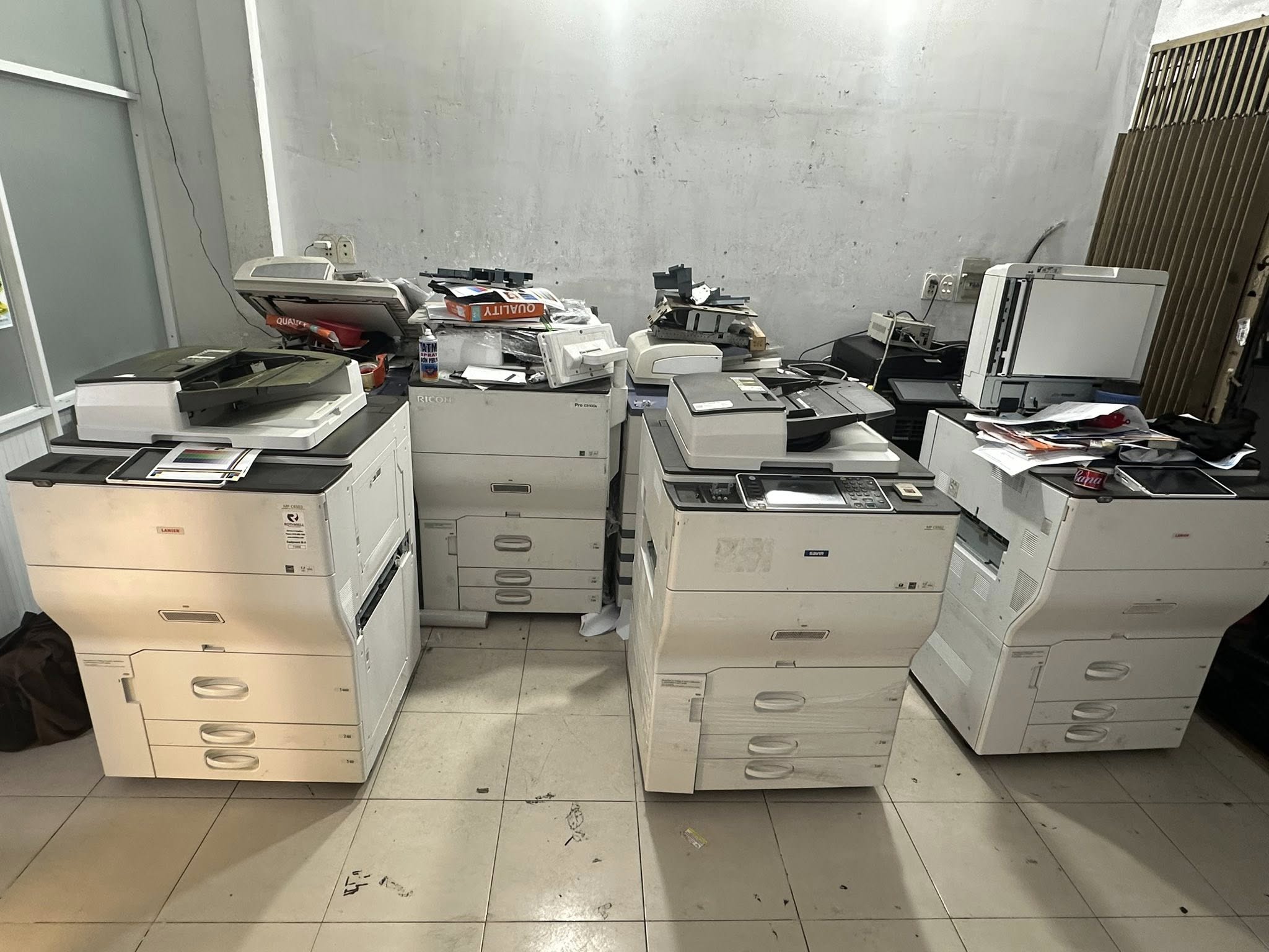 Các vấn đề thường gặp ở máy photocopy Ricoh