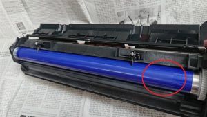 Nguyên nhân khiến máy photocopy Ricoh có vệt đen ngang