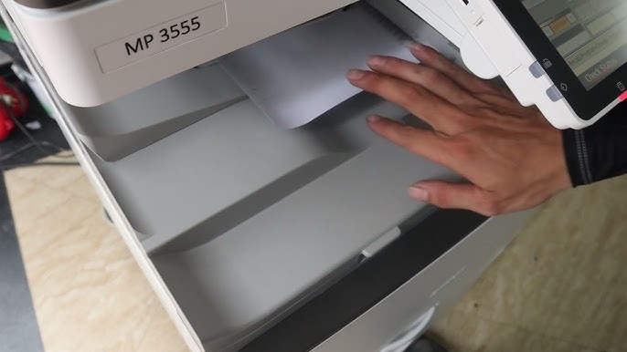 Cách khắc phục tình trạng máy photocopy Ricoh có vệt đen ngang