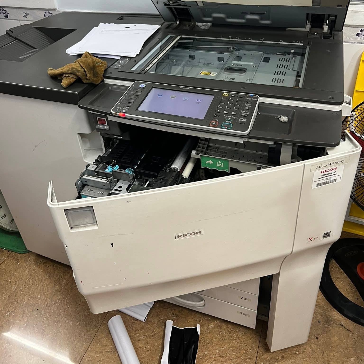 Địa chỉ tại Hà Nội sửa máy photocopy Ricoh uy tín, an toàn