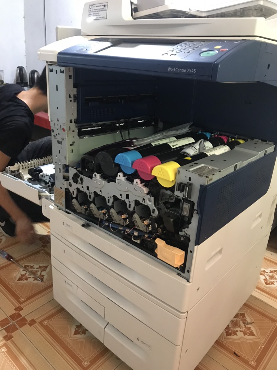 Lỗi E019 máy photocopy Xerox là gì?
