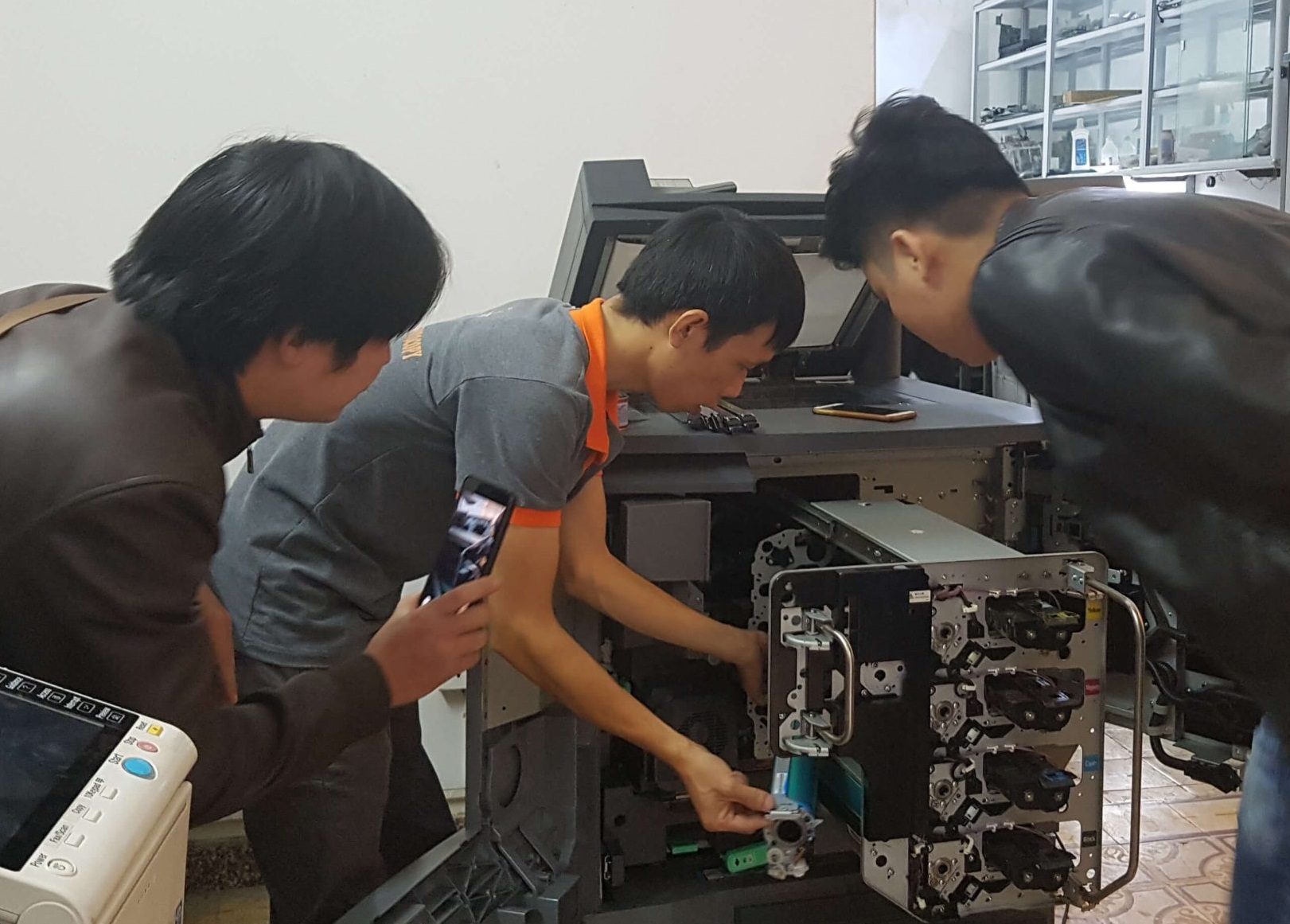 Cách khắc phục lỗi E019 trên máy photocopy Xerox